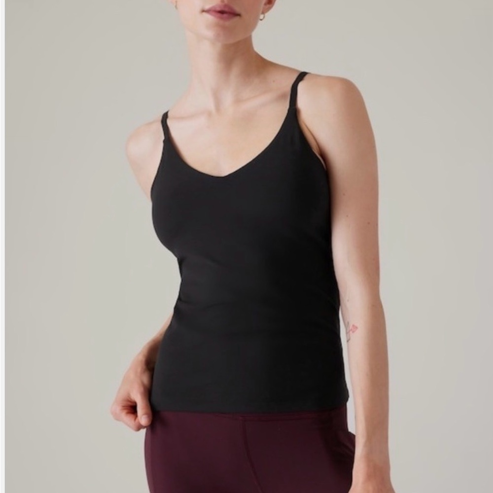 NWT - shipping discount Athleta Black Tank - Adjustable